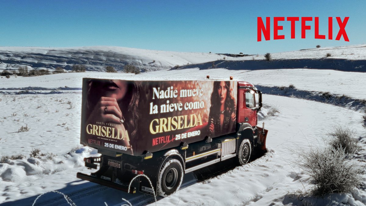 Nadie mueve la nieve como #GriseldaNetflix