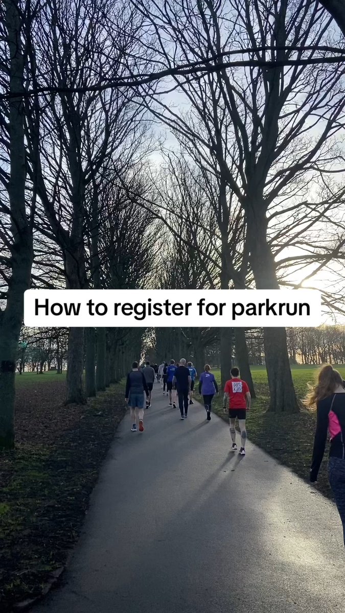 How do you sign up for parkrun? Follow these simple steps to register. 🌳 #loveparkrun
