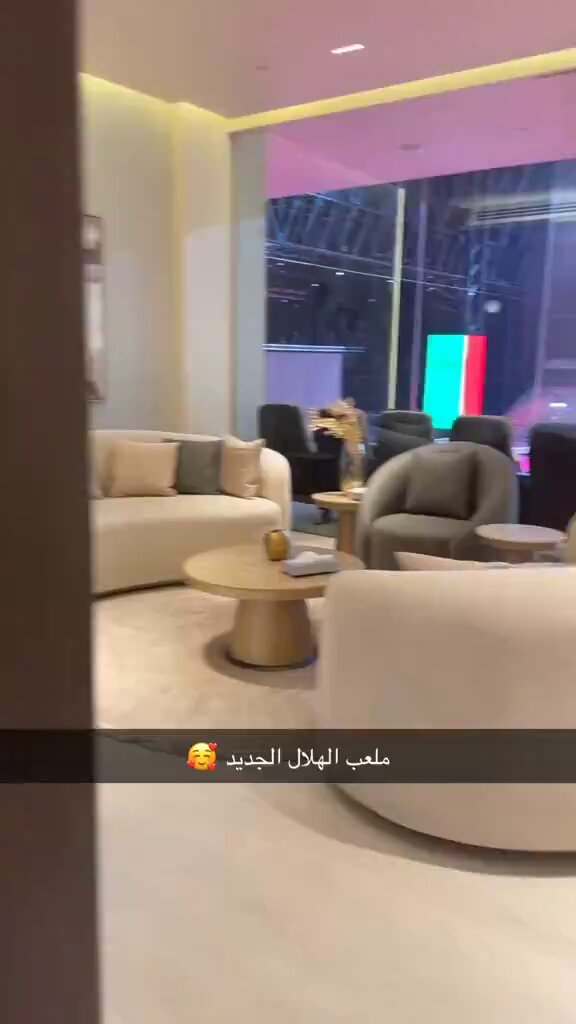 تم تركيب الشاشات في ملعب الهلال 💙