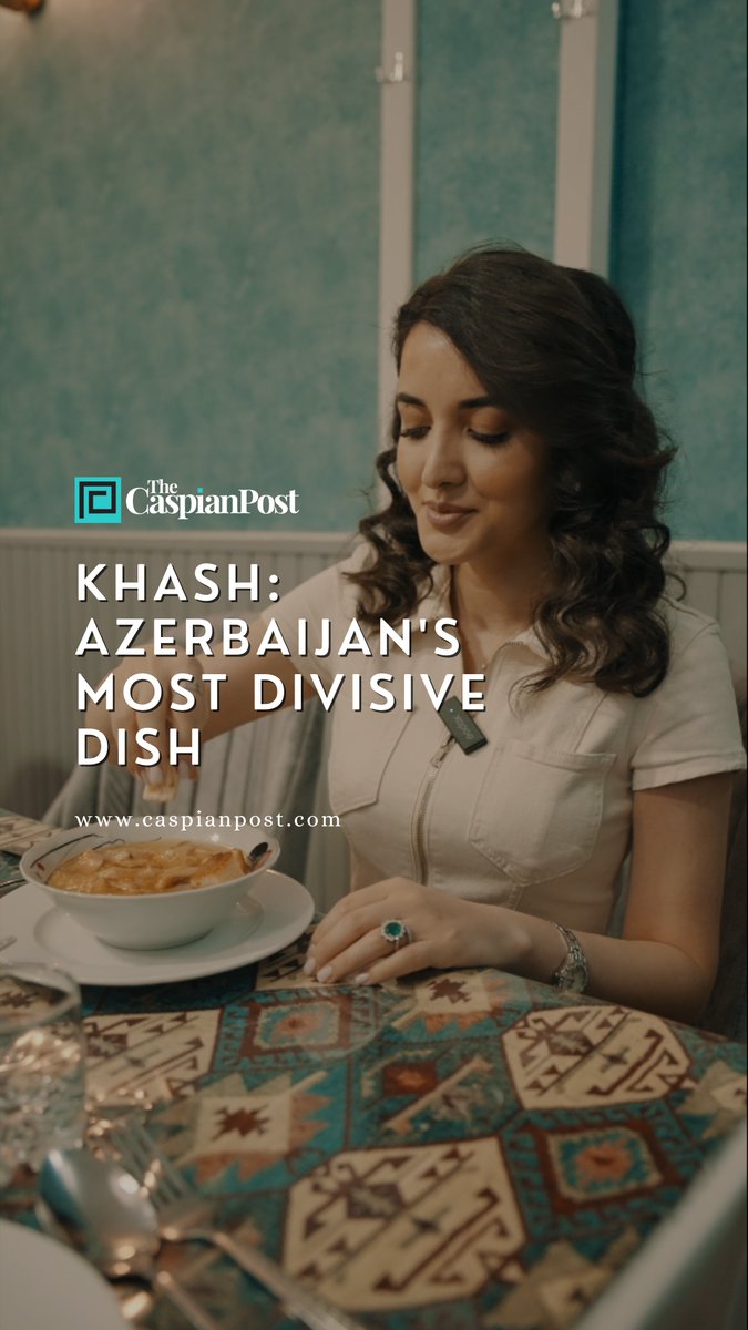 Khash, one of Azerbaijan’s most unique—but divisive—dishes, is a breakfast staple in winter. @ArzuJaeed explores the origins and history of this distinctive bone broth in episode 11 of our video series.