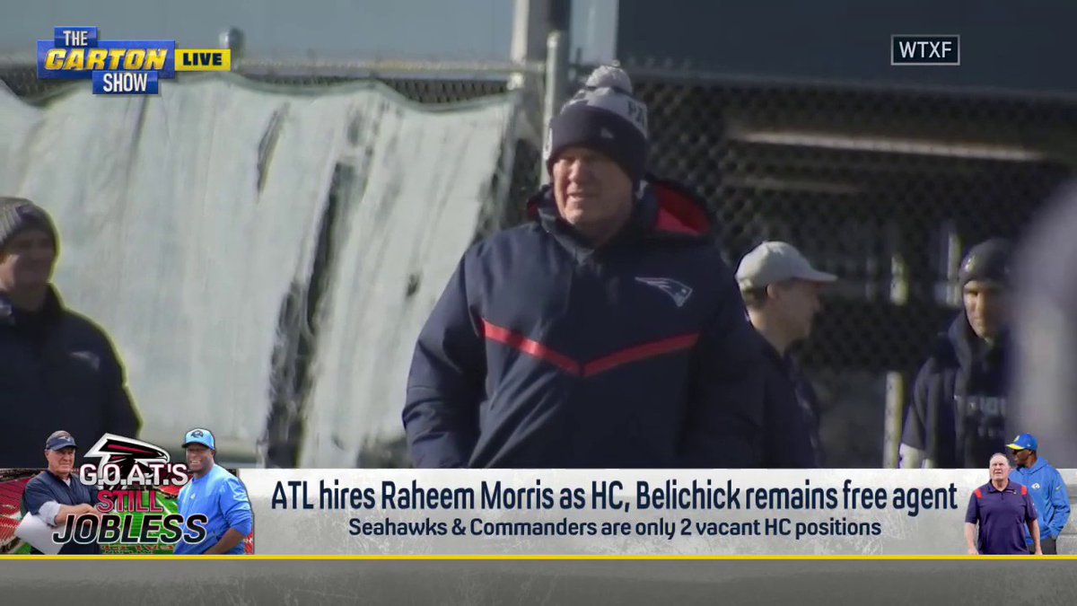 "I think Bill Belichick will be the next head coach of the Kansas City Chiefs next year. I think that's where he goes after Andy Reid retires after this year." — Craig Carton