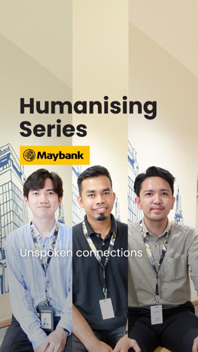 This is the story of Chak, Muhaimin, and Danial. We asked them a thing or two about the deaf community and they have something they'd like to share with you! #HumanisingFinancialServices