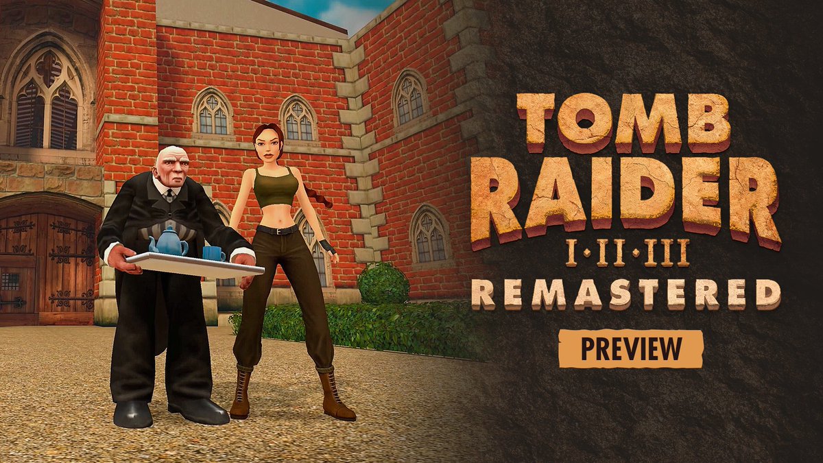 Iced tea, anyone? 🫖 Tomb Raider I-III Remastered serves up adventure on Feb 14.
