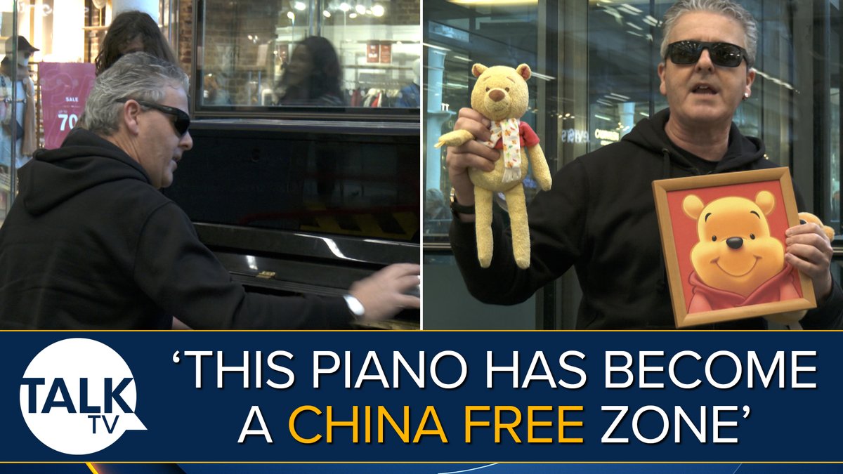 Brendan Kavanagh returns to the St Pancras piano declaring it a "CCP free zone" and slams authoritarianism. The Chinese group who didn't want to be filmed are now world famous. Massive backfire! Superb! 😂👏👏👏