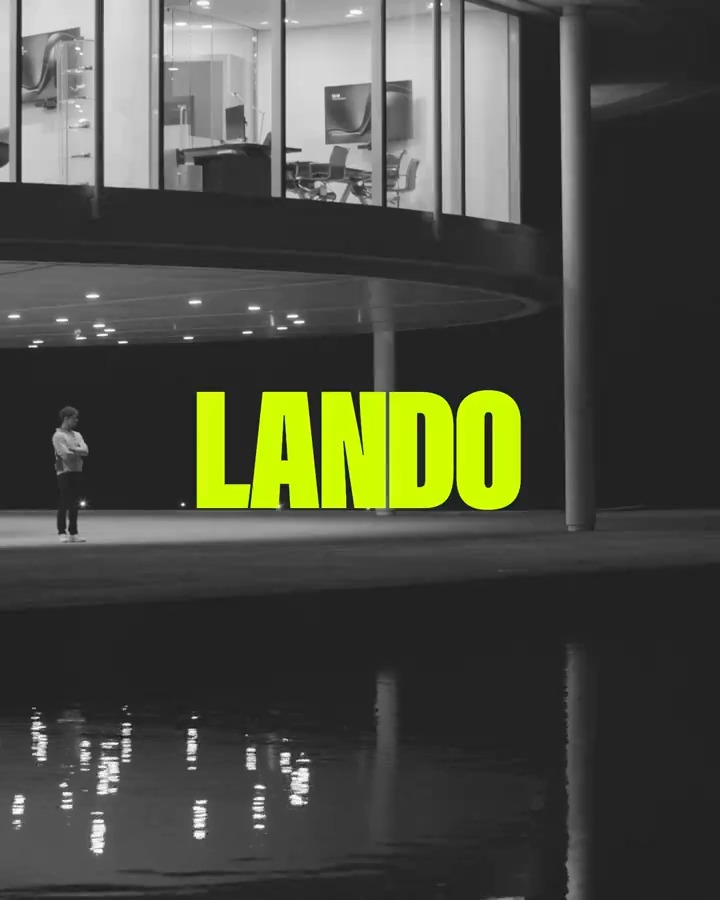 Here to stay. 🧡 Lando Norris