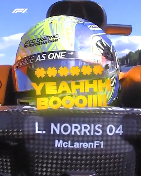He's one of a kind, our Lando Norris! 🧡 #F1 McLaren Mastercard Formula 1 Team