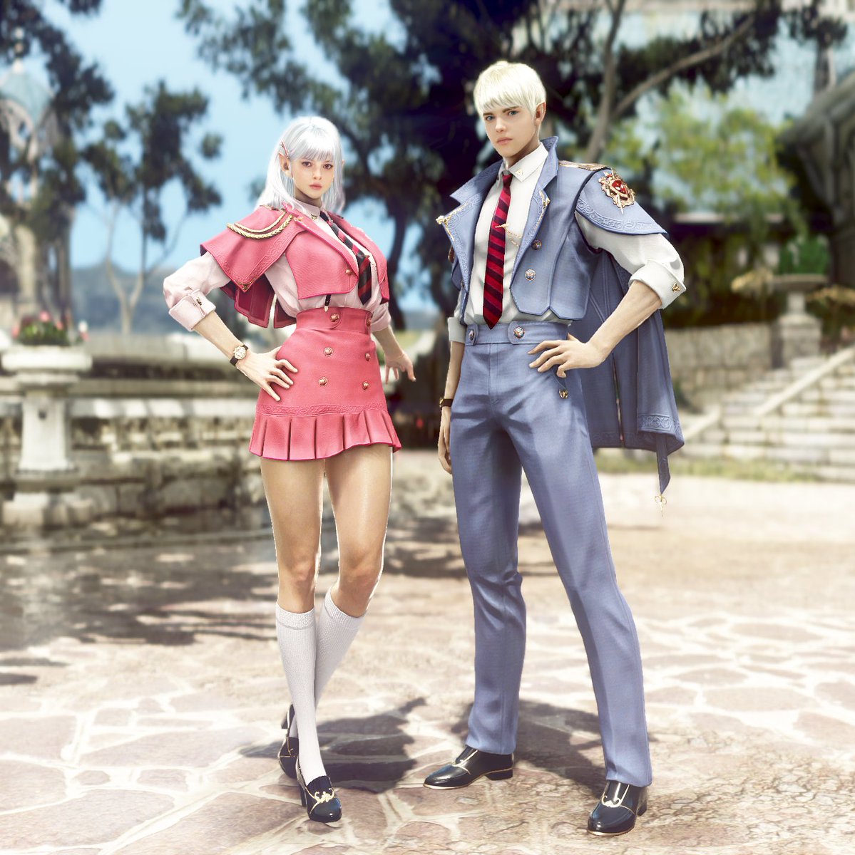 Show off your style and knowledge with #BlackDesert's new outfit, Academia! ๐