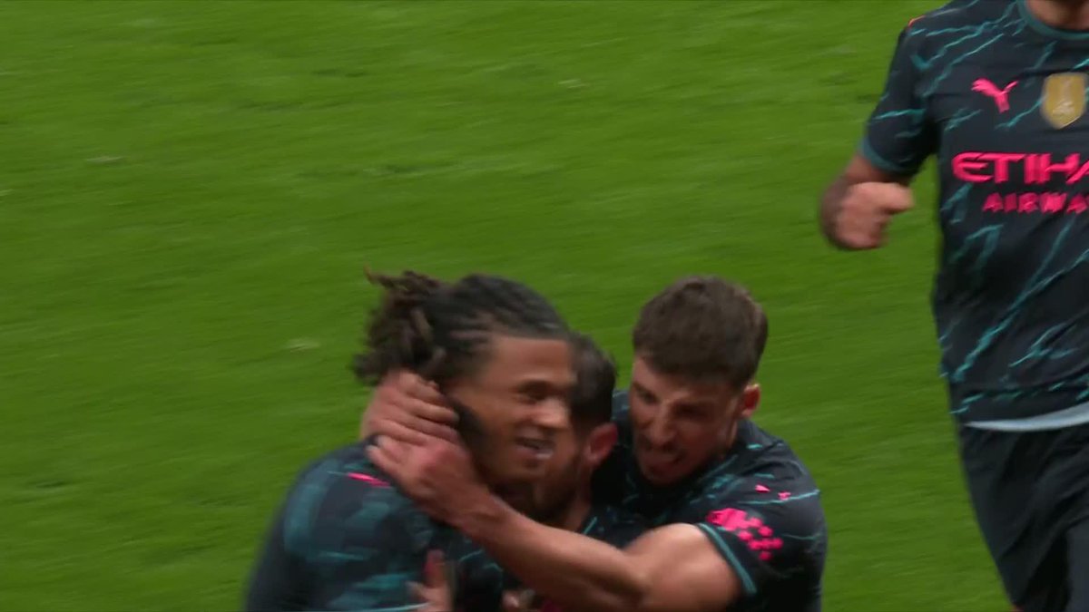 LATE DRAMA 🤯🤯🤯 Nathan Aké gives Manchester City the goal they've been waiting for at the Tottenham Hotspur Stadium 😱 #EmiratesFACup