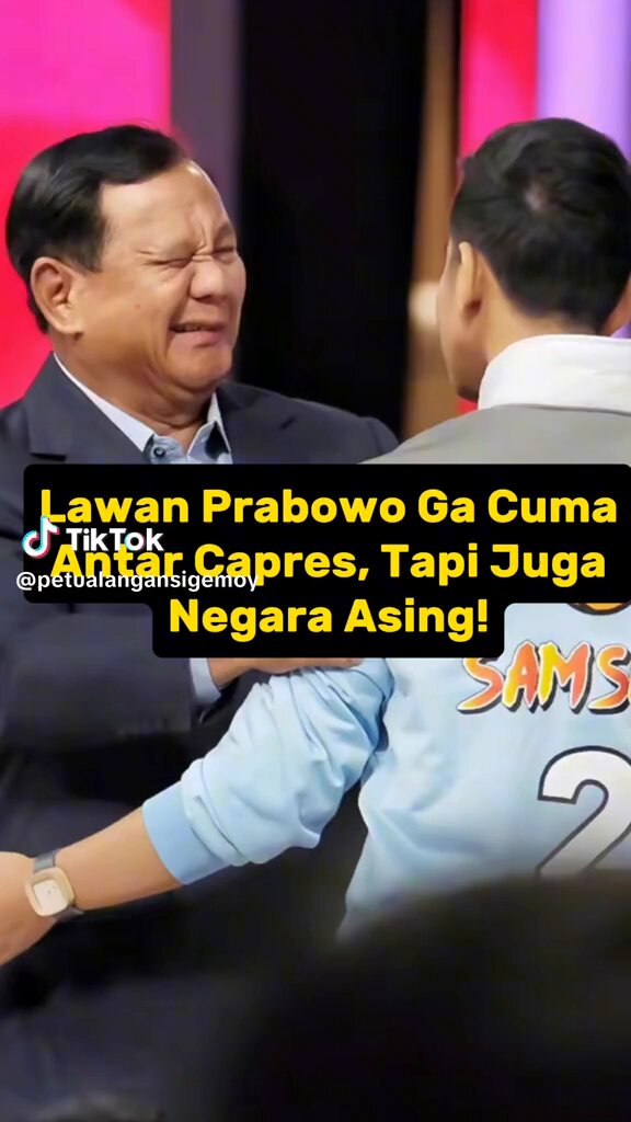 Jelas kan kenapa #GueMauSatuPutaran Karena mau pilih Tank yang siap tempur bukan minion yang diatur.... #PrabowoGibran InsyaAllah 2024 nanti Prabowo Subianto presidennya Gibran Rakabuming wapresnya