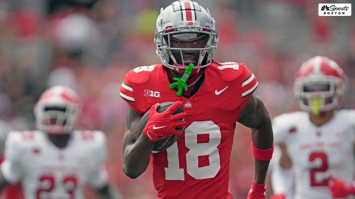 Patriots legend James White wants the Patriots to draft Marvin Harrison jr at 3 overall. 👀🔥