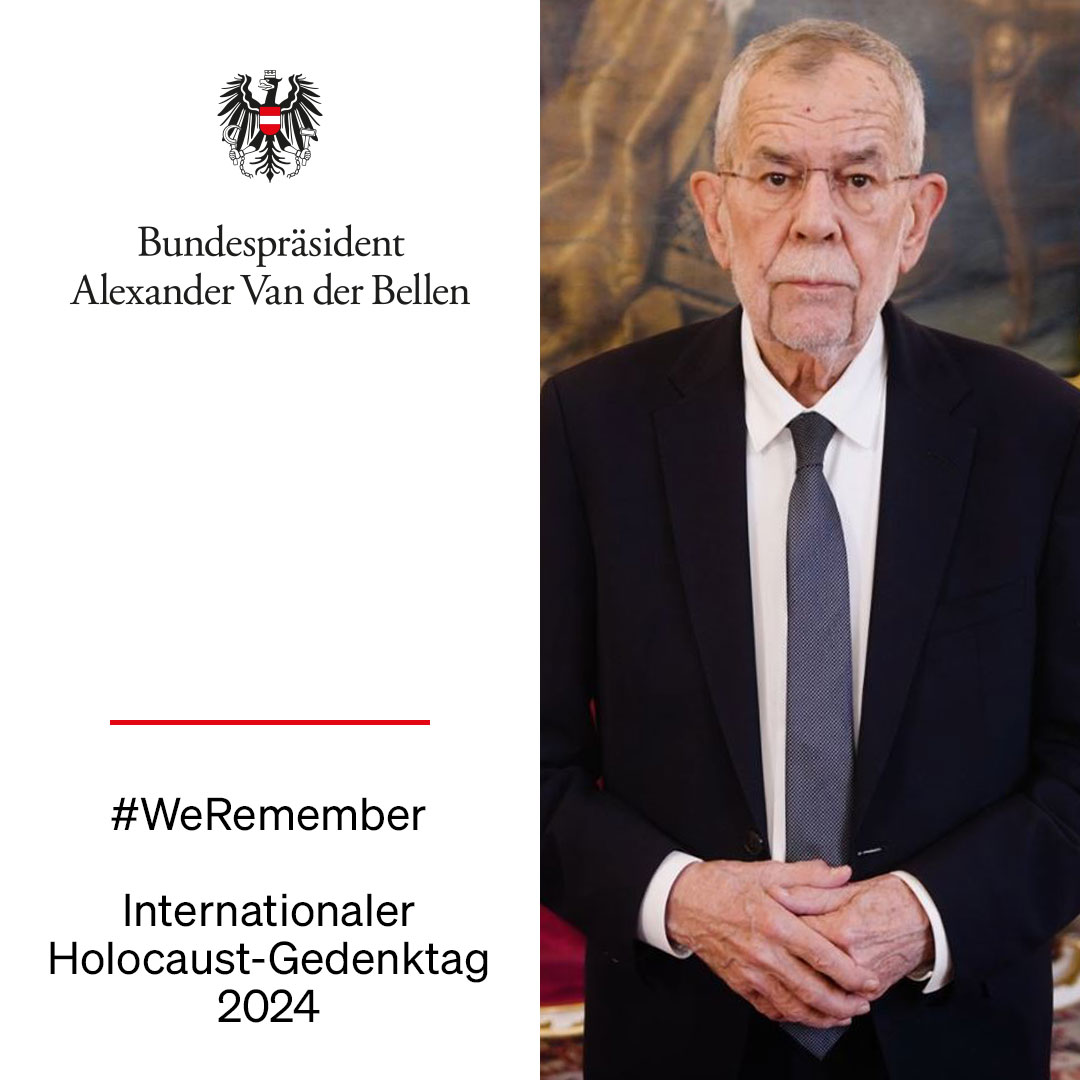 Heute ist der Internationale Holocaust-Gedenktag. #WeRemember Ein Tag, an dem wir alle einmal mehr lautstark betonen: Antisemitismus hat hier keinen Platz. Hass hat hier keinen Platz.
