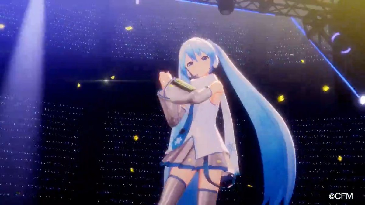 初音ミクコラボ第2弾3Dライブ公開❄️ 限定のコラボ楽曲が登場🎉 「星のように夜を照らせ」 唄：LizNoir with 初音ミク 作詞・作曲：Q-MHz 編曲：Q-MHz・ハマダコウキ #初音ミク #初音ミクがアイプラに登場