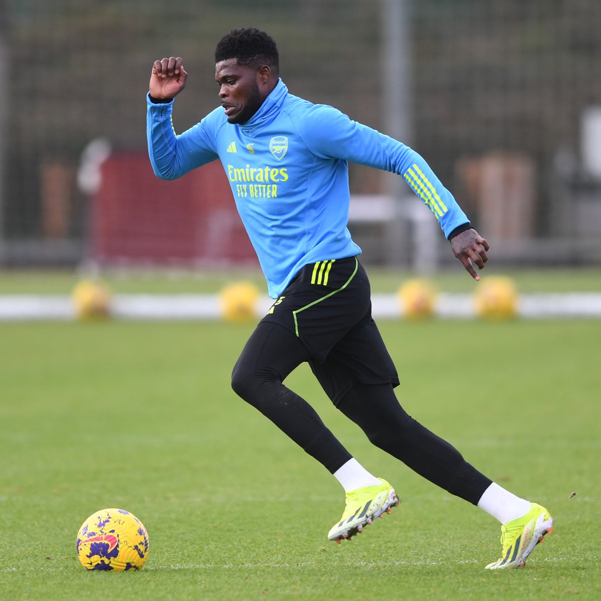 Thomas Partey is back in training 💪
