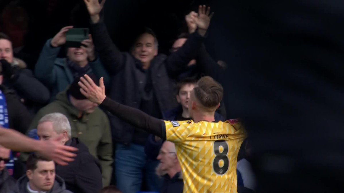 THEY'VE DONE IT 💛 THE STONES HAVE DONE THE IMPOSSIBLE... THEY'RE INTO THE FIFTH ROUND #EmiratesFACup