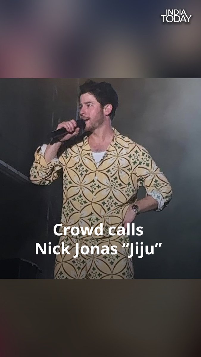 Watch | Crowd calls Nick Jonas “Jiju” during his performance at Lollapalooza India 2024. #nickjonas #Jiju #Lollapalooza #ViralVideo (Nick Jonas)