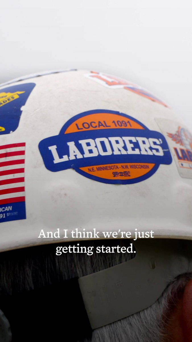 The middle class built America. Labor built the middle class. And the union guys I met in Superior, Wisconsin are helping build the future of their region.