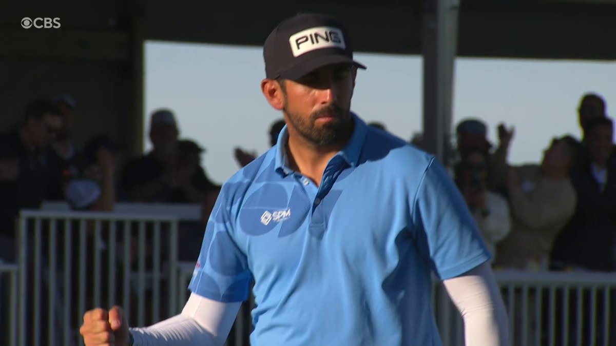 Incroyable Matthieu Pavon sur ce putt 💪 ➡ Tour 4⛳ PGA TOUR - Farmers Insurance Open