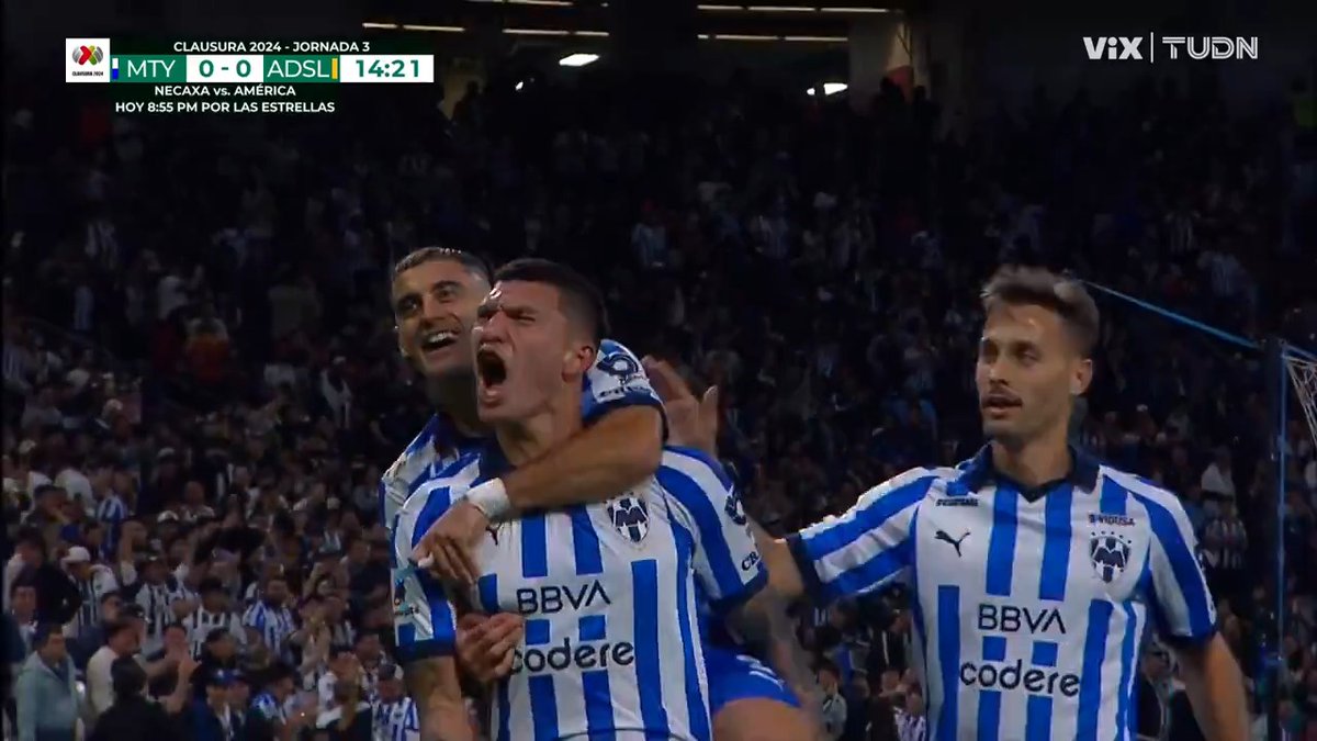 No digas nada y dale RT 🔄 a este golazo de Brandon Vazquez.🔥Ⓜ️