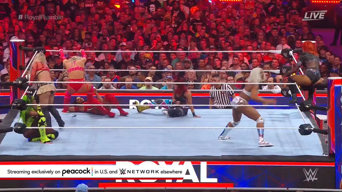 SHOCKING elimination after SHOCKING elimination! 😲😲😲 #RoyalRumble