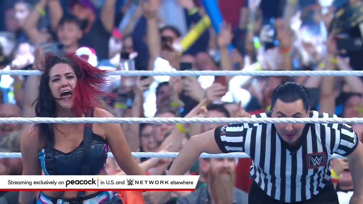 BAYLEY IS GOING TO WRESTLEMANIA! Congratulations to 2024 Women's #RoyalRumble Match Winner Bayley! You EARNED it!!!