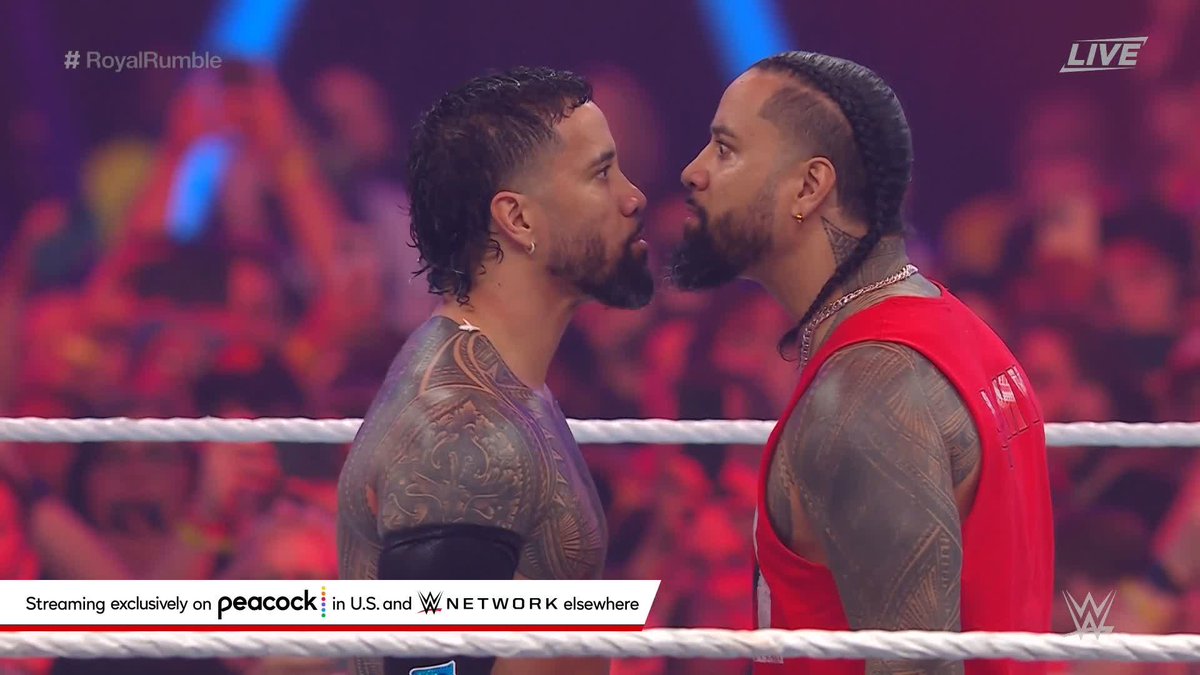USO vs. USO at #RoyalRumble! 😲😲😲