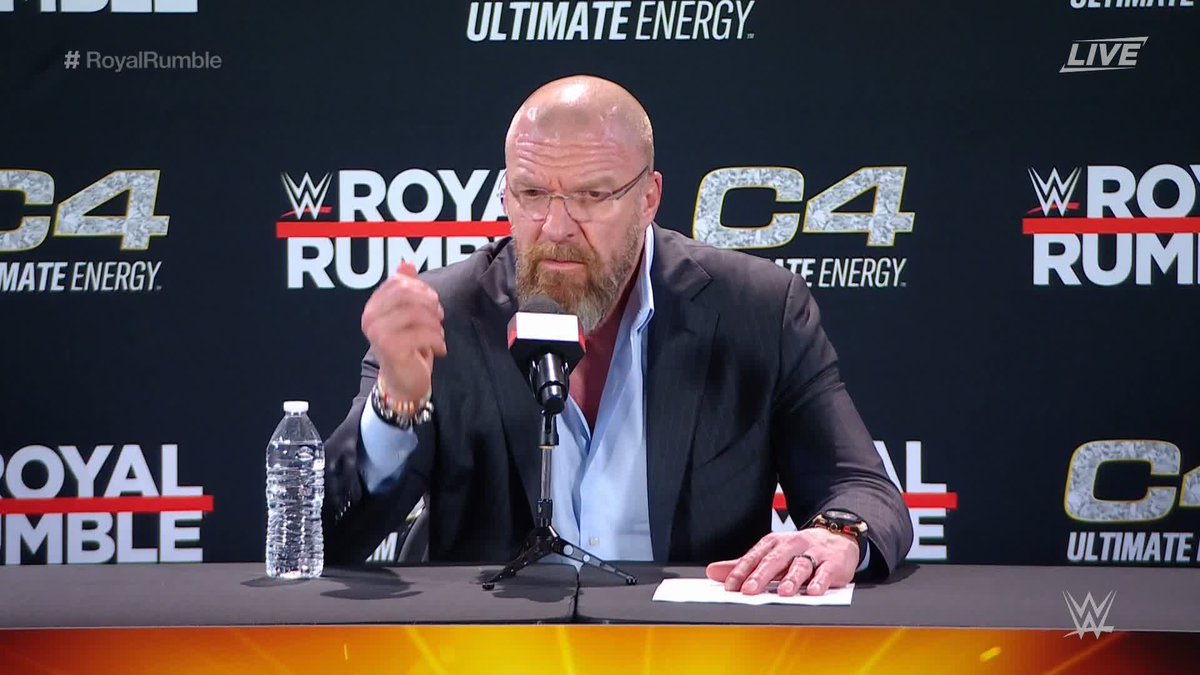 How does Triple H feel about 2024 Men's #RoyalRumble Match winner Cody Rhodes?
