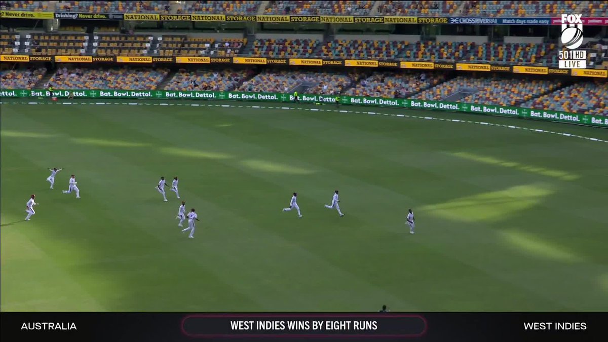 It's all over!!! Shamar Joseph takes SEVEN #AUSvWI