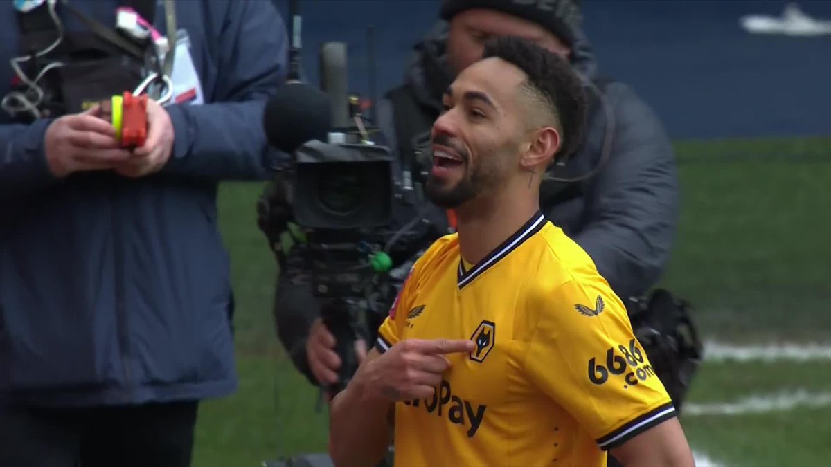 Matheus Cunha is a man for the big games 🤩 Wolves #EmiratesFACup