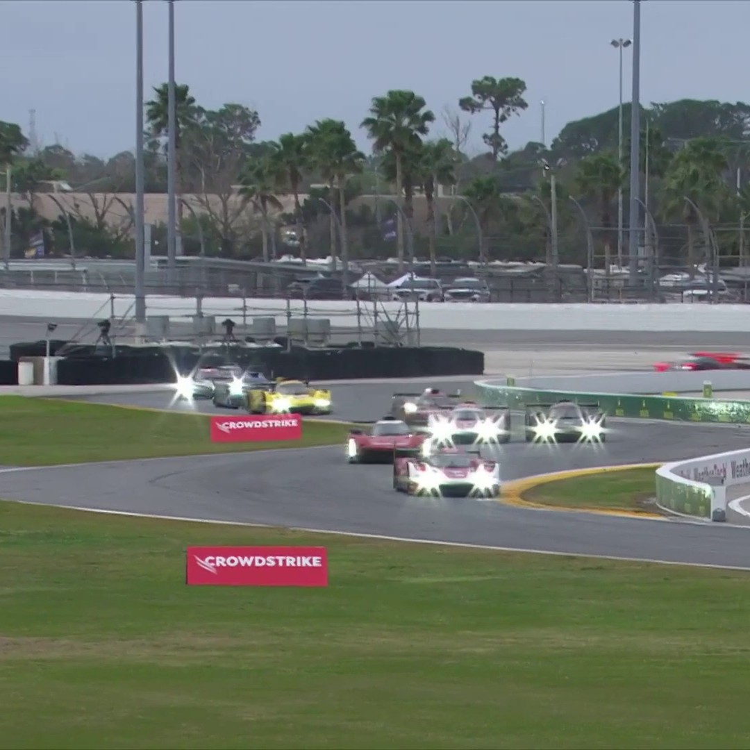 Under 4.5 hours to go in the IMSA WeatherTech SportsCar Championship season opener! 📺 : #Rolex24 on @Peacock and USA Network