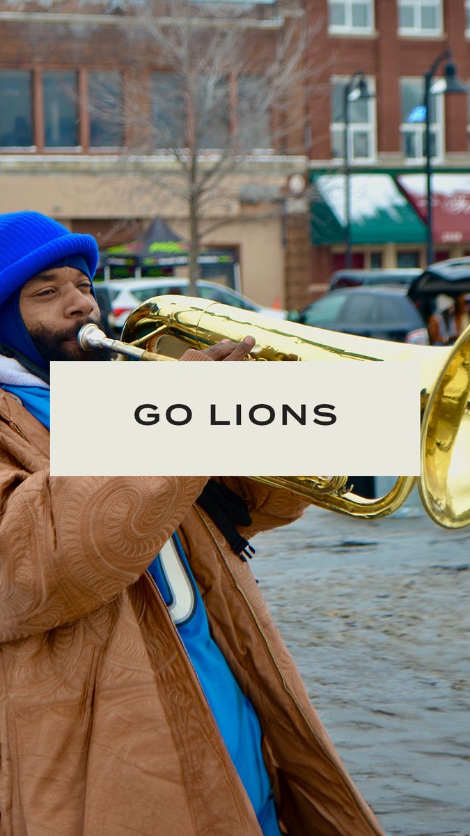 Hear our roar from across the country! Go Detroit Lions! 🏈 #PureMichigan #AllGrit #OnePride #DetroitLions