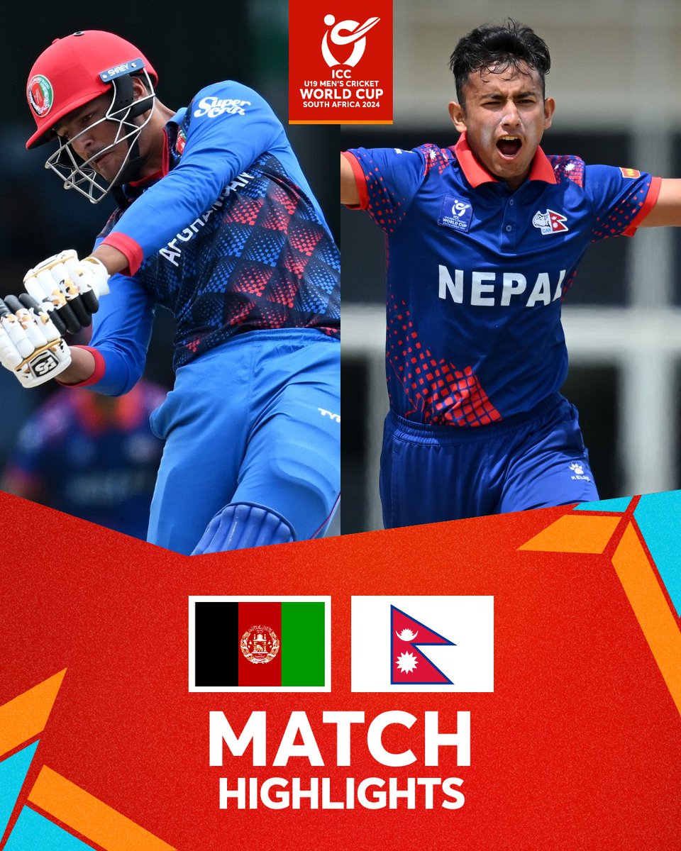 🎙️ “Nepal have taken the most incredible victory you’d ever imagine.” Still can’t get over this thrilling one-wicket win that helped Nepal secure a Super Six spot at the #U19WorldCup 2024 🔥 🔥 🔥 Match Highlights 🎥