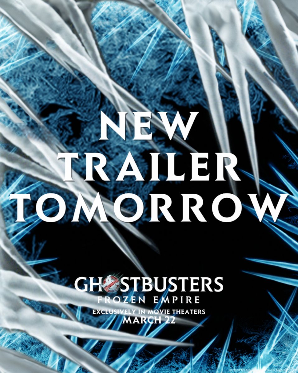 Do you know what's coming? #Ghostbusters: Frozen Empire is exclusively in movie theaters March 22.