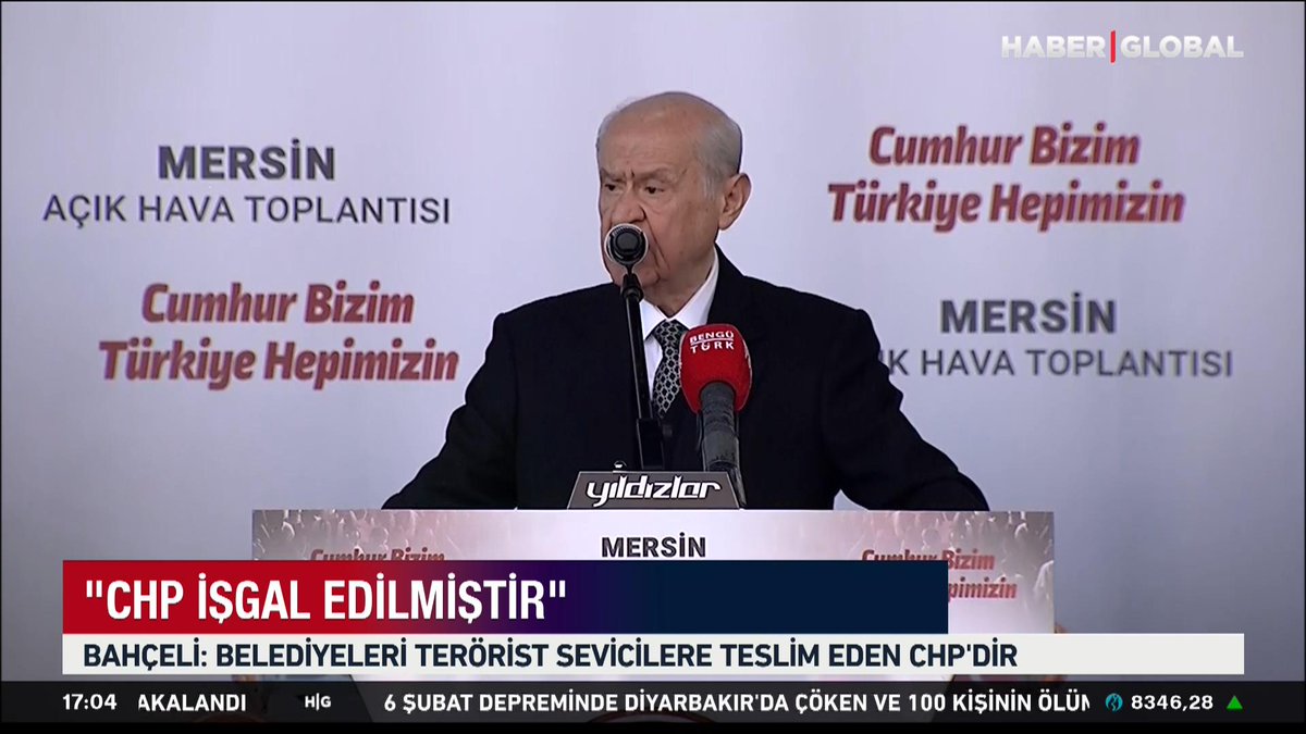 Bugünkü CHP bitmiştir, tükenmiştir, iflas etmiştir. Bugünkü CHP esirdir, işgal edilmiştir.