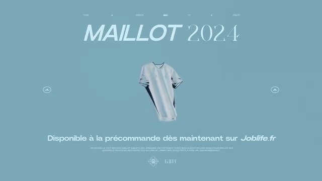 ⚪ Dans l'ombre de la compétition, une lumière se lève. Préparez-vous à briller en portant votre nouveau maillot Joblife 2024. Disponible à la précommande dès maintenant ⬇️ #JOBLIFE