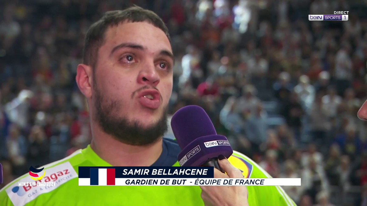 Il m’a presque fait pleurer. Gros mental et talent pour sortir des arrêts précieux en finale. On en a bcp fait autour de lui. J’avais un peu peur que ça lui mette (bcp) trop de pression. Ajd il est champion d’Europe. Bravo Samir 💪🥇❤️