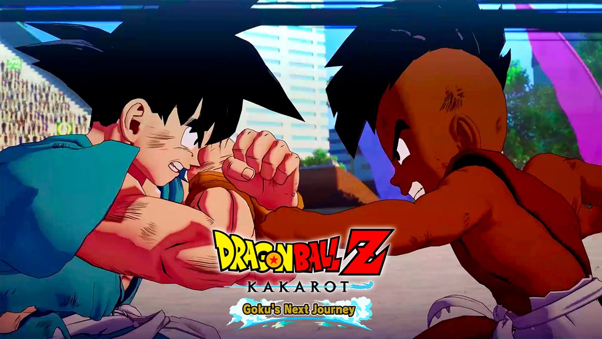 The wish of 10 years ago has now been granted. Goku meets Uub in DRAGON BALL Z: KAKAROT's new DLC – Goku's Next Journey, coming in February 2024. #DBZK
