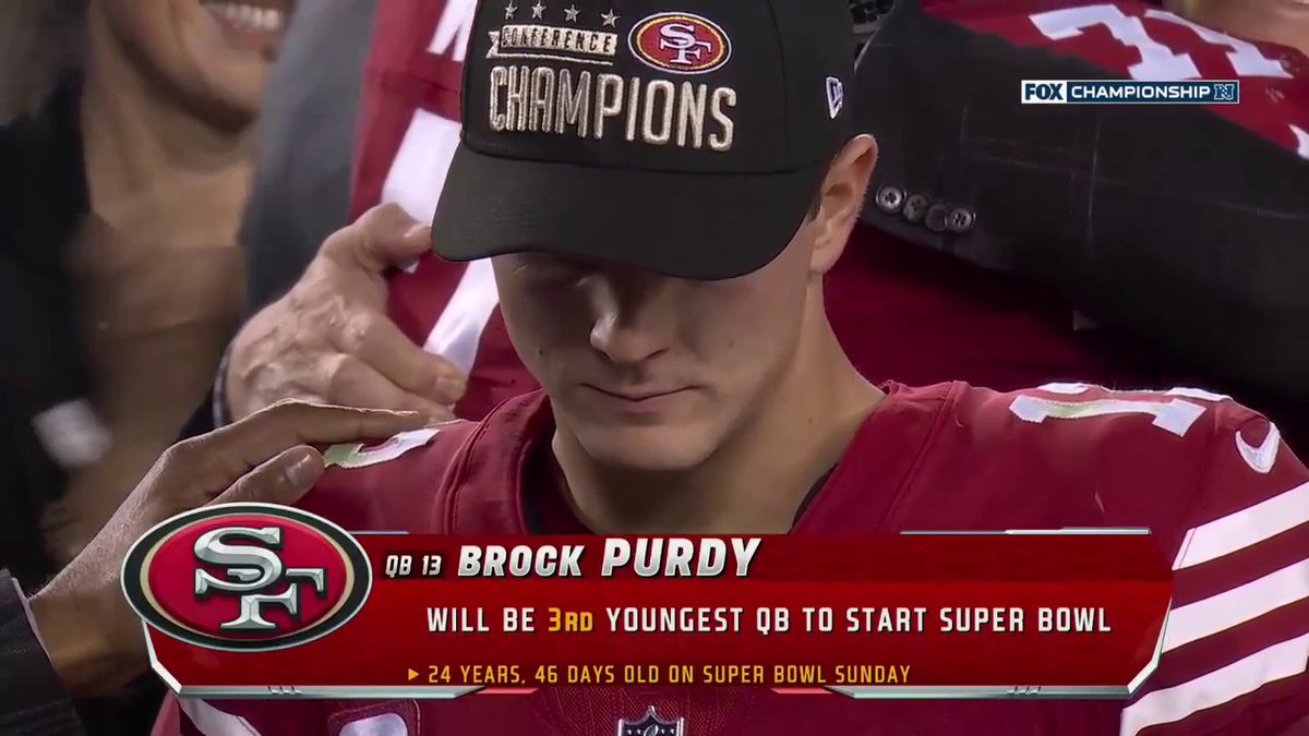 Brock Purdy just led the San Francisco 49ers to the Super Bowl 👏