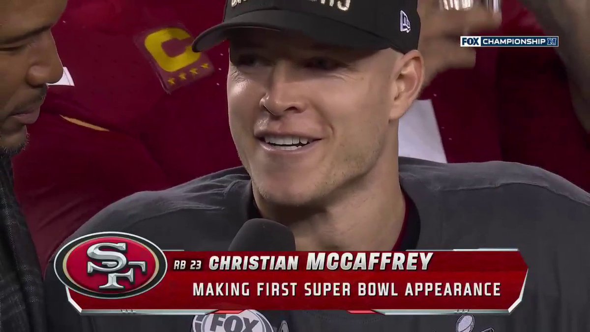 “I’m just proud to be a 49er. We got one more” Beyond happy we traded for Christian 🙌
