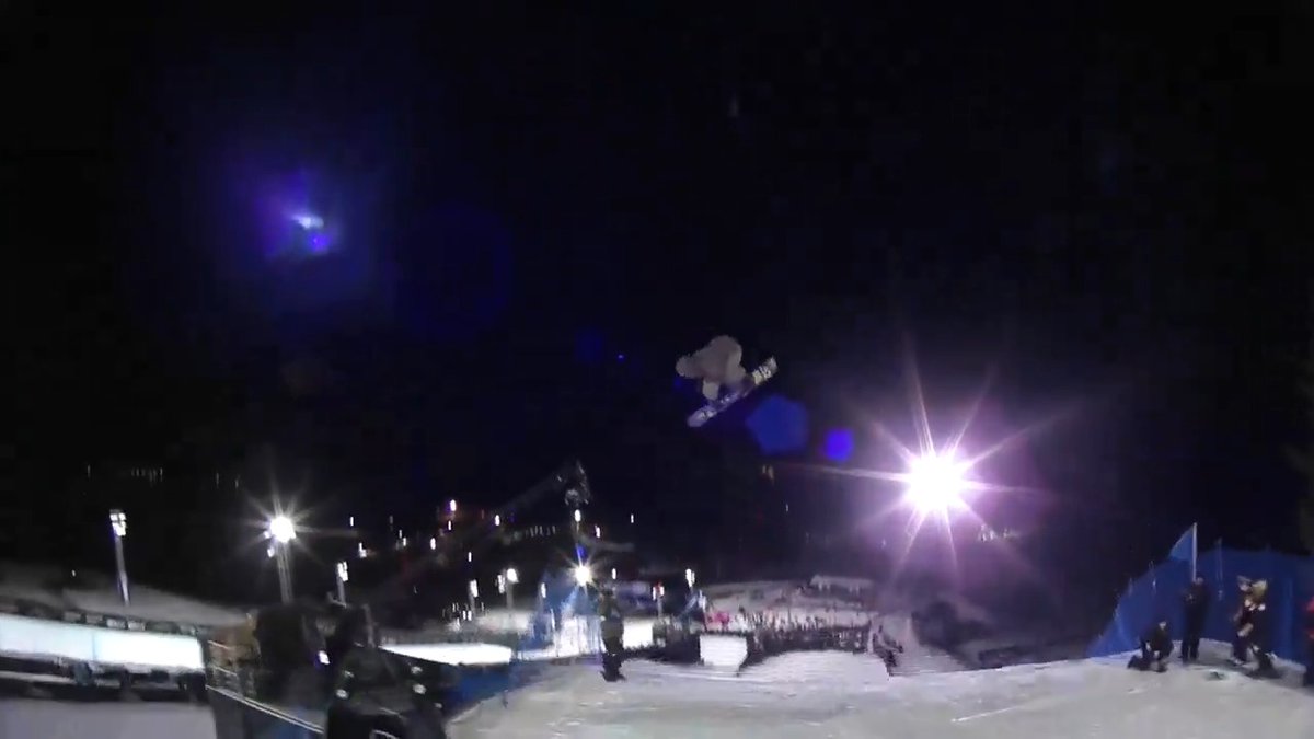 With the first frontside 1440 ever landed by a woman, Kokomo Murase stormed to Pacifico Snowboard Big Air gold. She’s the first woman with 3 medals at the same X Games since 1997, 7 years before Kokomo was born. Pacifico Beer #XGamesAspen