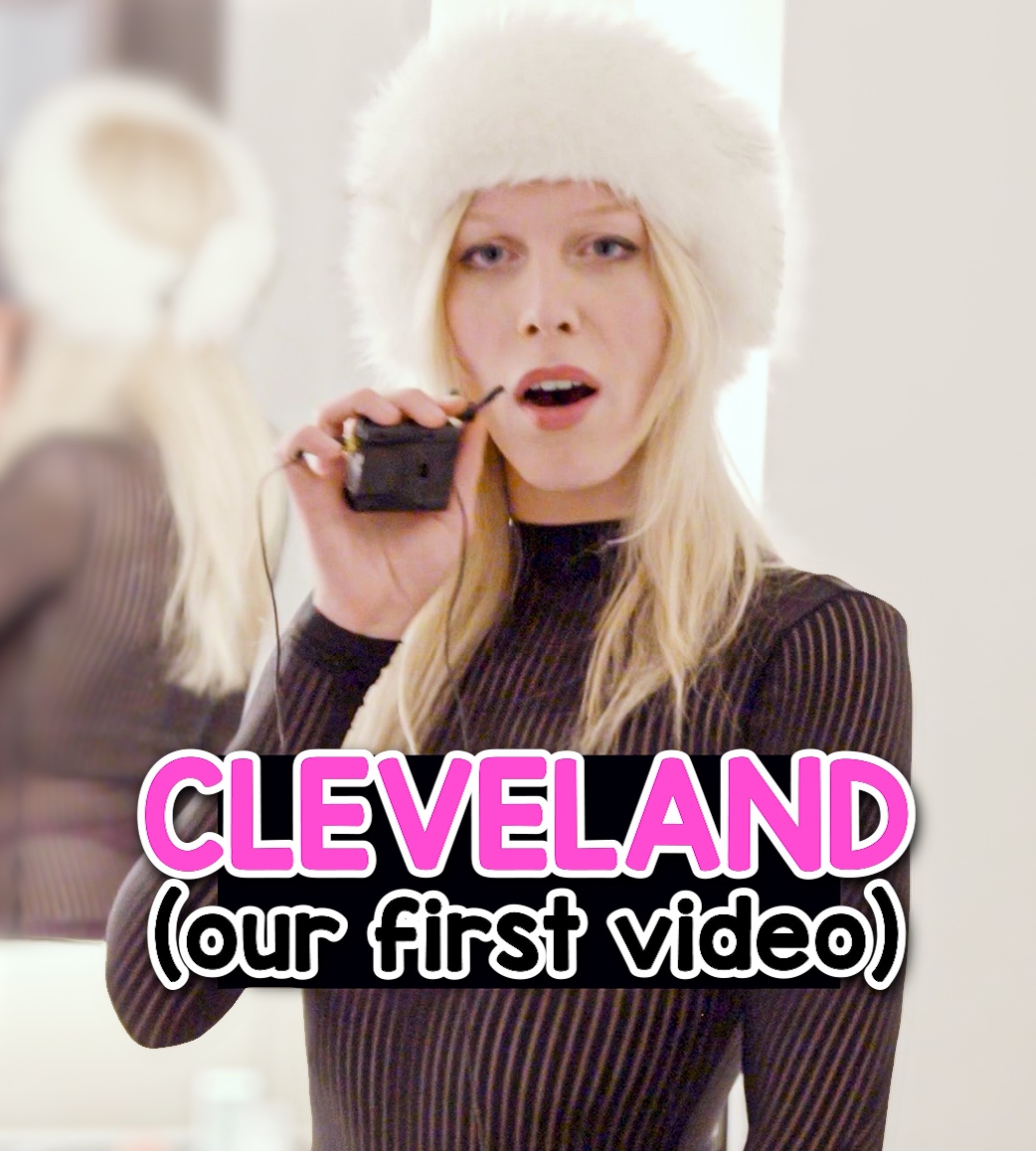 ONE NIGHT IN CLEVELAND. Footage that was meant to be our first video release shot in the most exciting city in the US. Soraya almost destroyed the car before we were even out of NYC.