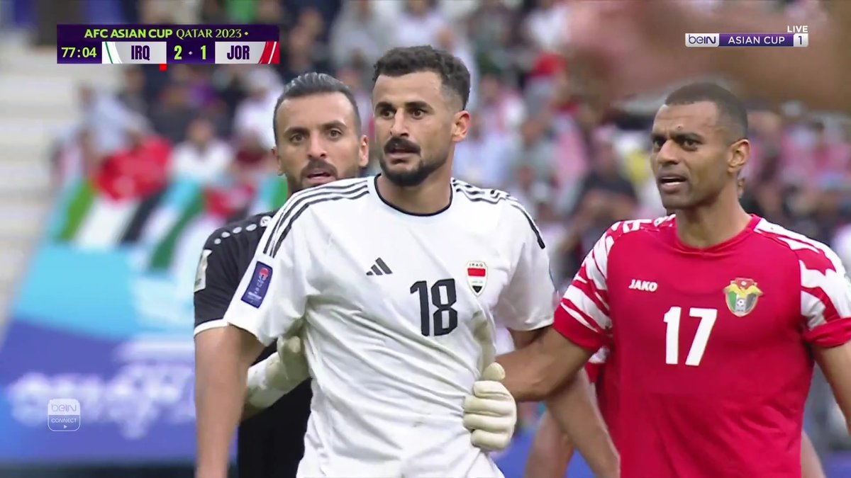 🟨🟨🟥 هل استحق أيمن حسين الطرد ؟ #كأس_آسيا | #كأس_آسيا2023 | #العراق_الاردن #asiancup2023