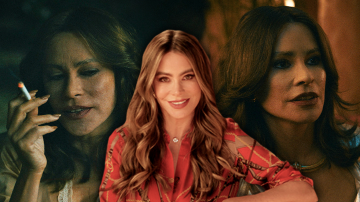 Sofía Vergara's physical performance of Griselda is a world away from her character on Modern Family. Here's how she did it: