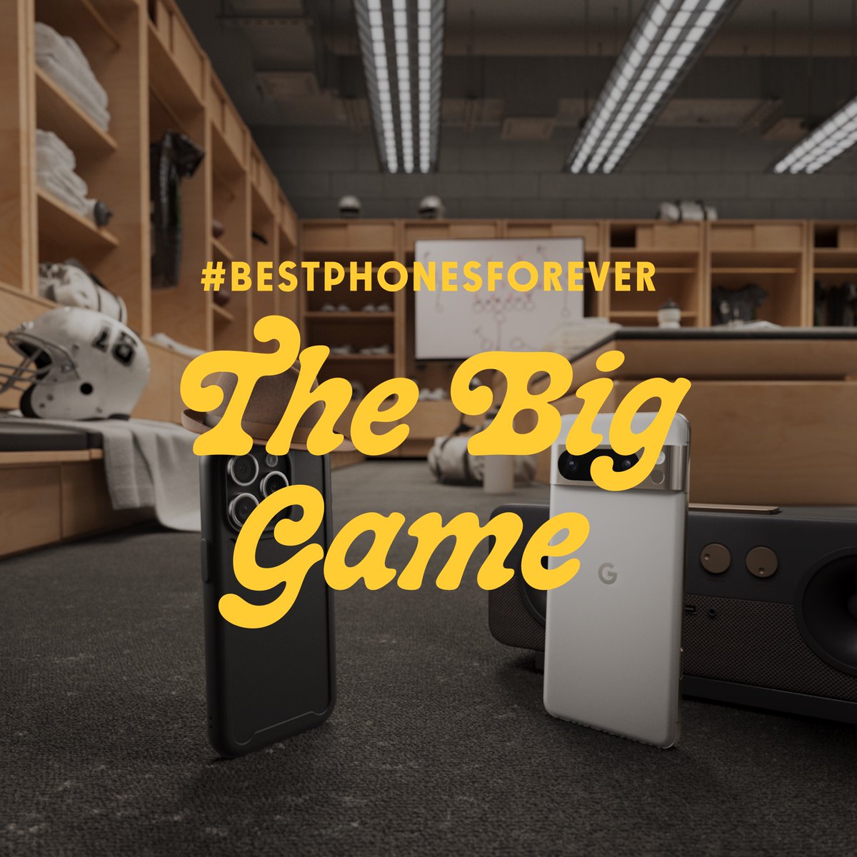 When the competition gets tough, even a team of seasoned veterans needs some inspiration. #BestPhonesForever See how Pixel puts AI in your hands at the Google Store: