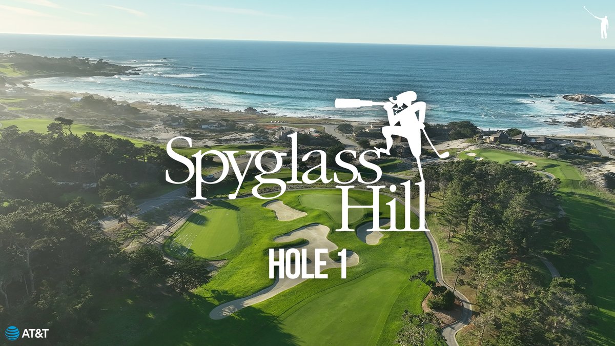 We’re gonna see more of Spyglass Hill at the AT&T Pebble Beach Pro-Am this year. The start to the course is a thrill ride and we’re gonna highlight the first few holes this week, starting with the downhill par-5 opener.