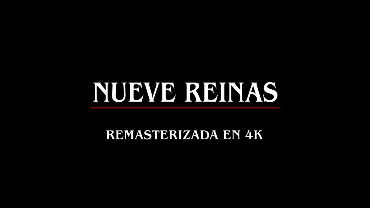 "Nueve Reinas": Porque se estrenará en cines remasterizada en 4K