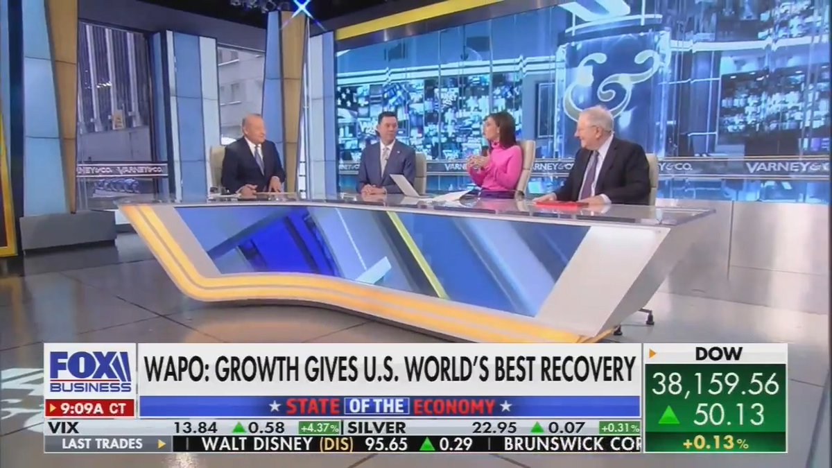 BREAKING: Watch Fox News drop the best Biden campaign ad yet. Fox News says President Biden has led the best economic recovery in the world. Retweet to ensure the whole country sees.