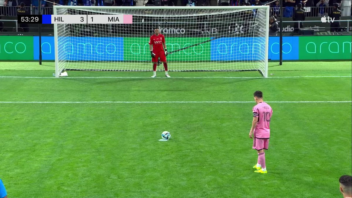 Of course Leo Messi converted the penalty 🥶 (via Major League Soccer)