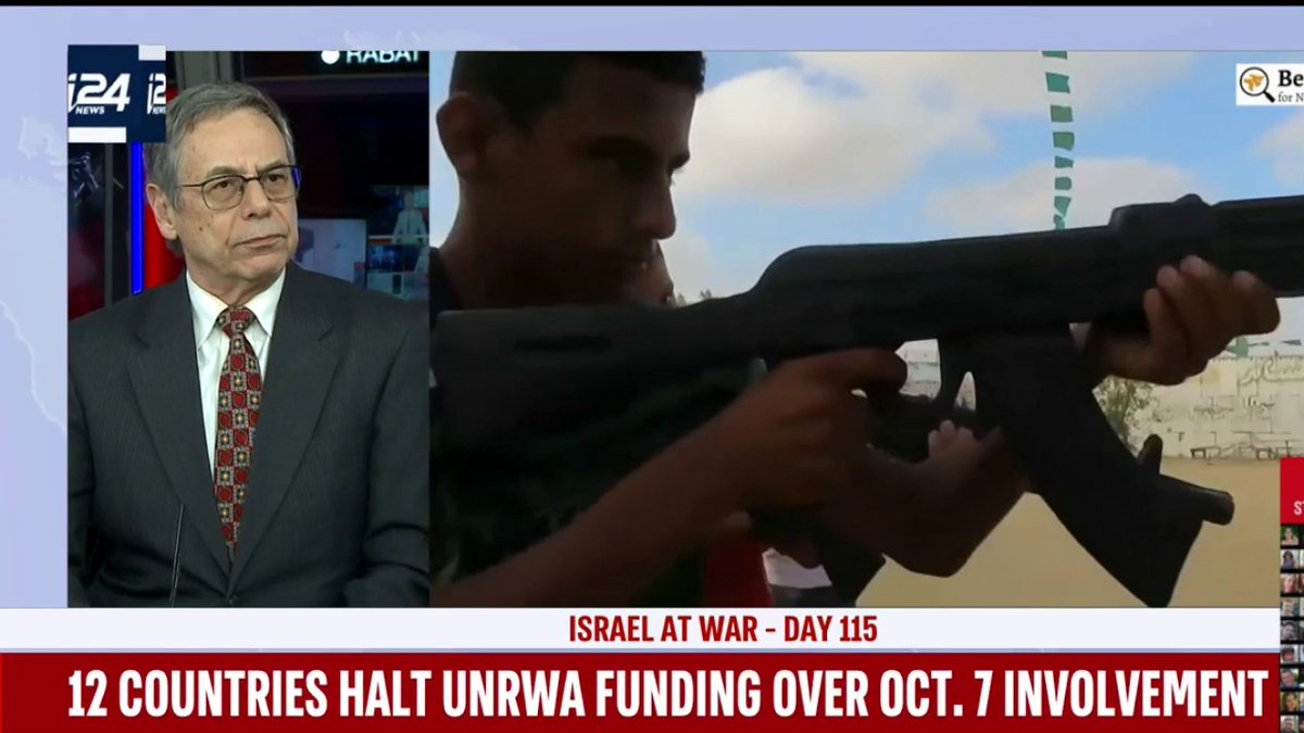 List of countries halting their funding to #UNRWA grows: 'UNRWA was born in sin,' says former ambassador to US @dannyayalon, calling the UN agency 'a weapon against Israel' With @calev_i24