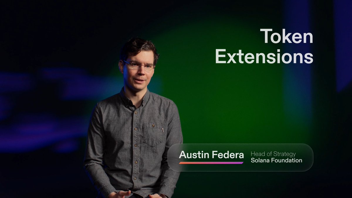 High throughput 🤝 low costs 🤝 advanced token functionality With token extensions, its easier than ever for developers &amp; businesses to build advanced use cases quickly on Solana. Get started with token extensions today: