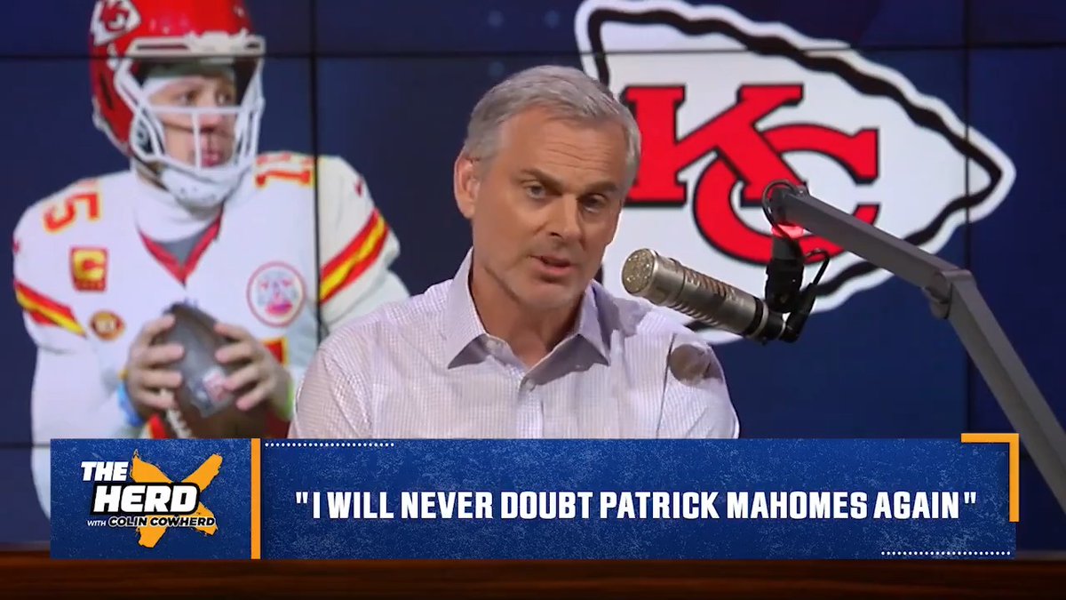 Colin Cowherd is spitting 100 percent facts about Patrick Mahomes! ๐ฅ